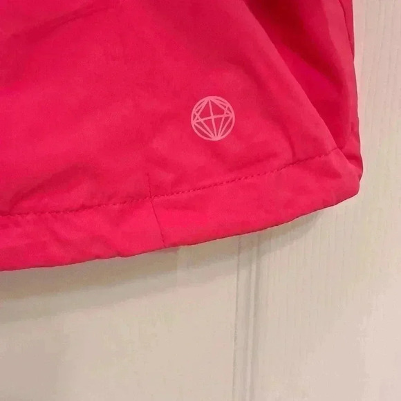 Women's Pink Packable Rain Jacket - Picture 9 of 14